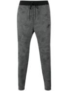 Nike - Printed Drop-crotch Track Pants - Men - Cotton/polyester - S, Grey, Cotton/polyester
