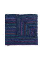 American Outfitters Kids Teen Striped Scarf - Blue