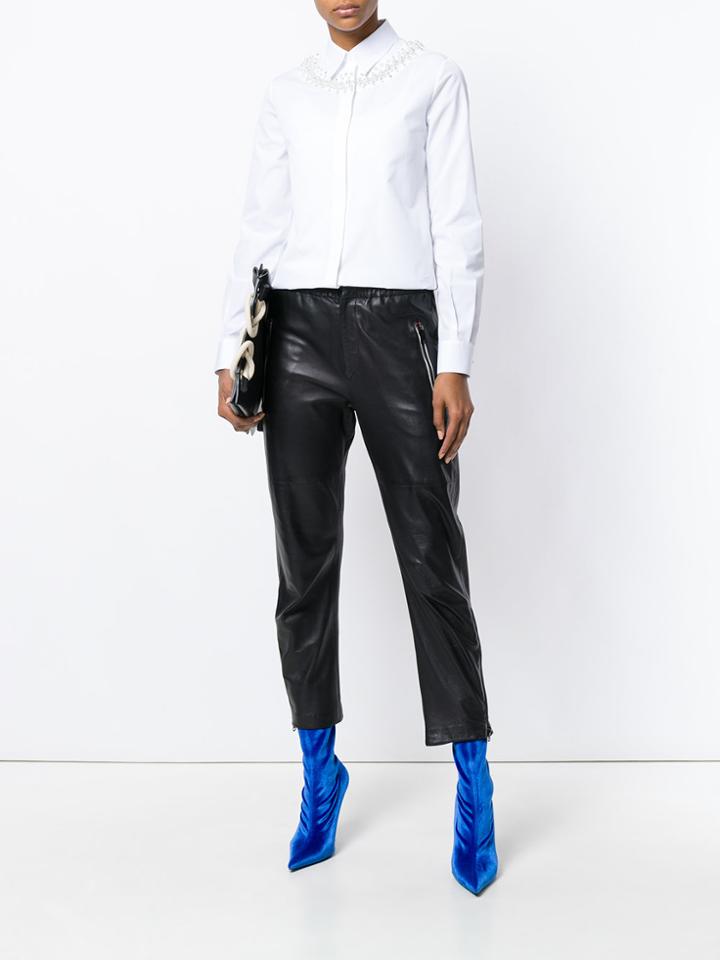Givenchy Embellished Fitted Shirt - White