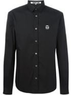 Mcq Alexander Mcqueen Harness Shirt, Men's, Size: 52, Black, Cotton/polyamide/spandex/elastane