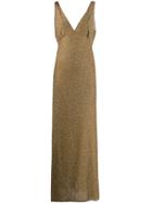 Missoni Metallic Crochet-knit Dress - Gold