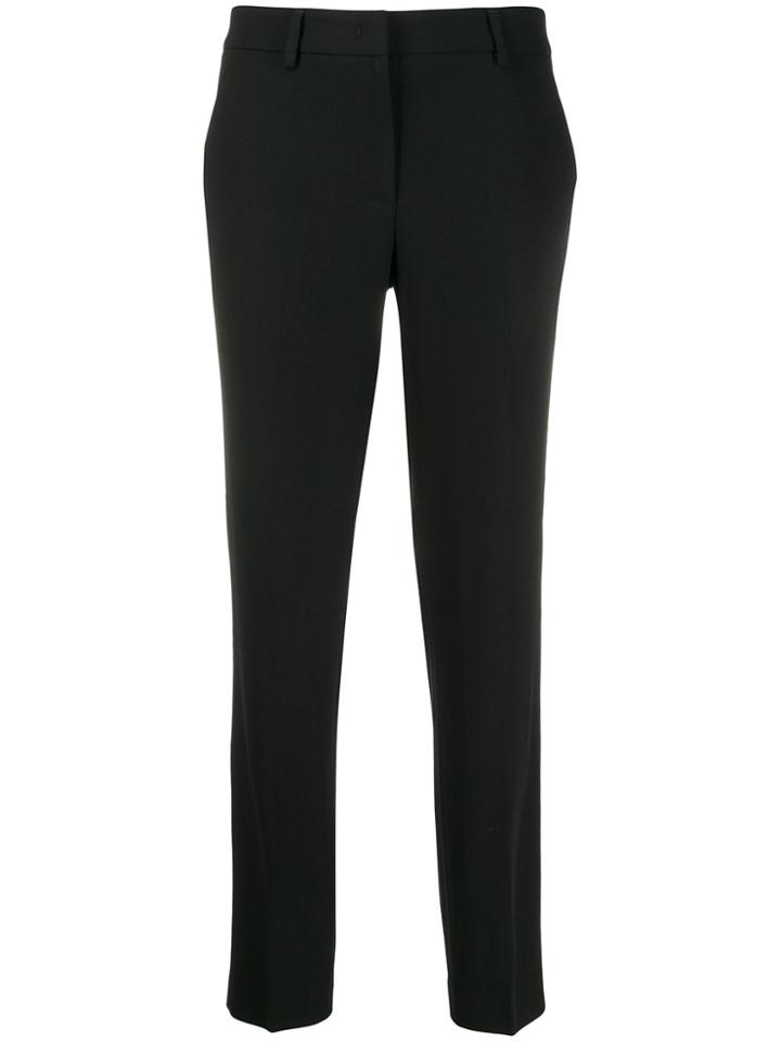 Fabiana Filippi Low-rise Slim-fit Trousers - Black
