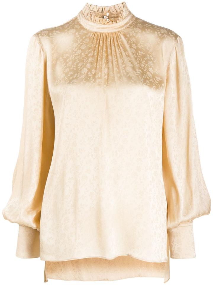 Vivetta Floral Pattern Blouse - Neutrals