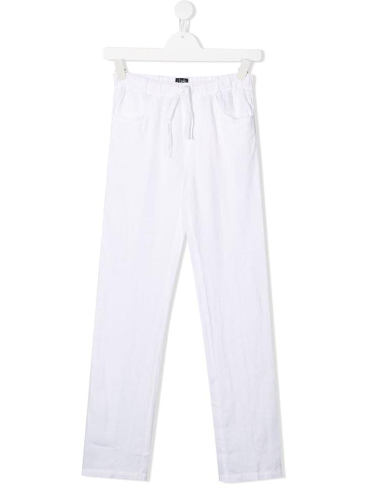 Il Gufo Drawstring Trousers - White