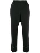 No21 High-waisted Trousers - Black