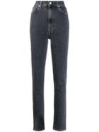 Helmut Lang High-waisted Jeans - Grey