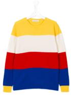 Manuel Ritz Kids Teen Striped Jumper - Multicolour