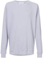 John Elliott Crew Neck Sweater - Pink & Purple