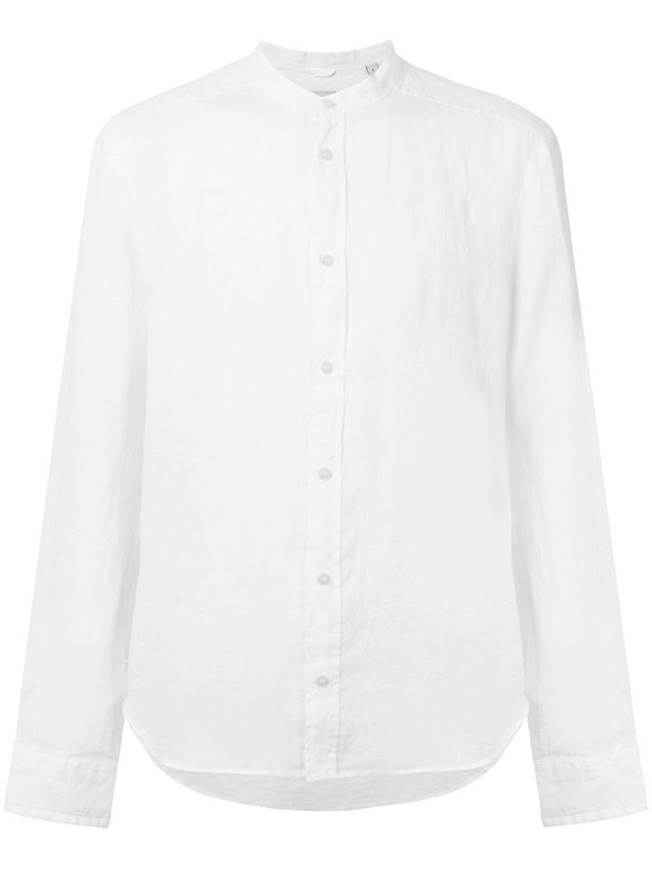 Peuterey Mandarin Collar Shirt - White