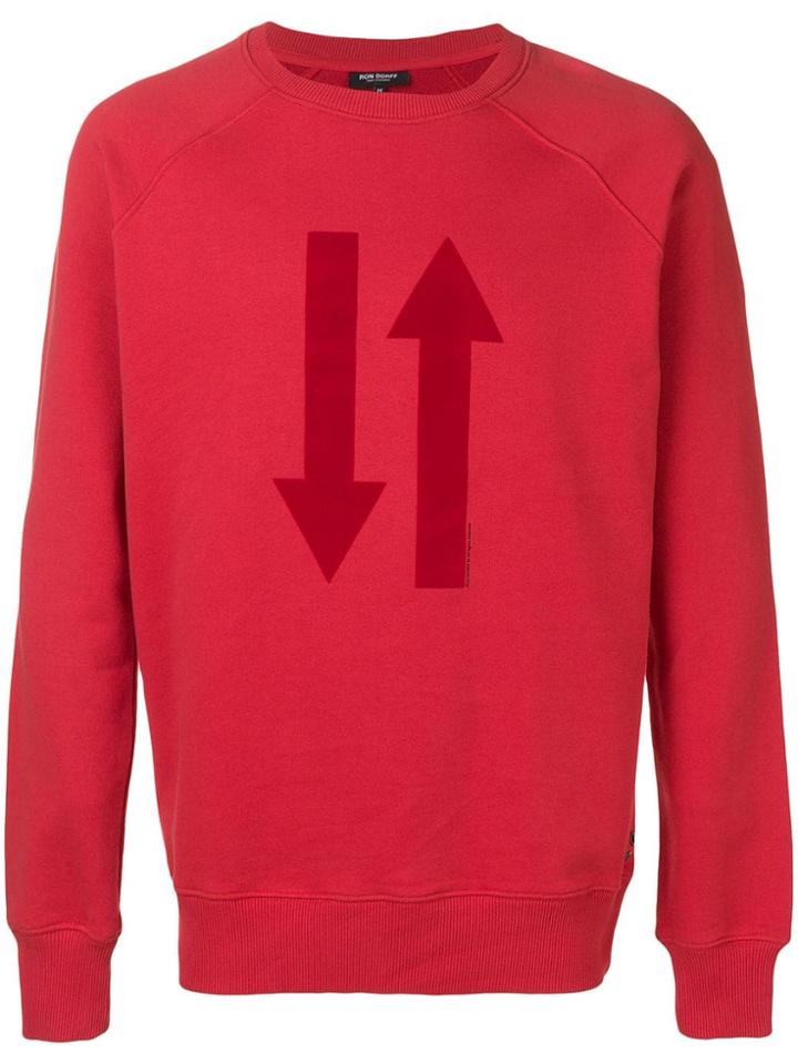 Ron Dorff Both Ways Sweatshirt - Red