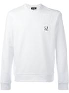 Raf Simons X Fred Perry - Denim Pocket Sweatshirt - Men - Cotton - 44, White, Cotton