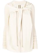 Rick Owens Drkshdw Knotted Front Jacket - Nude & Neutrals