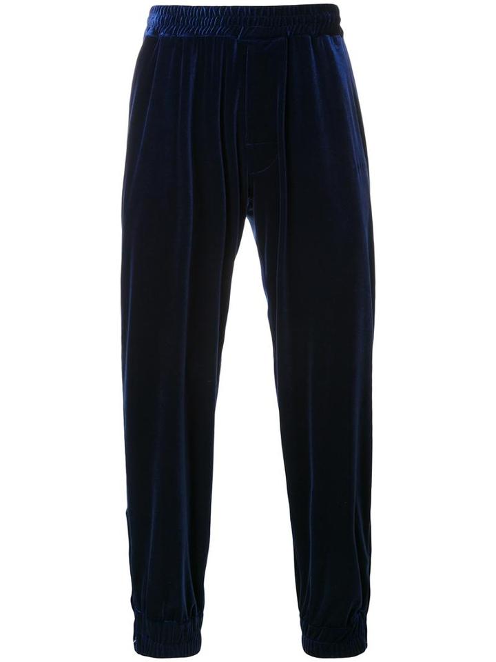 Myne Track Pants, Men's, Size: Medium, Blue, Polyester/polyurethane