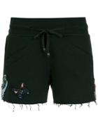 Andrea Bogosian Embroidered Sweatshorts - Green