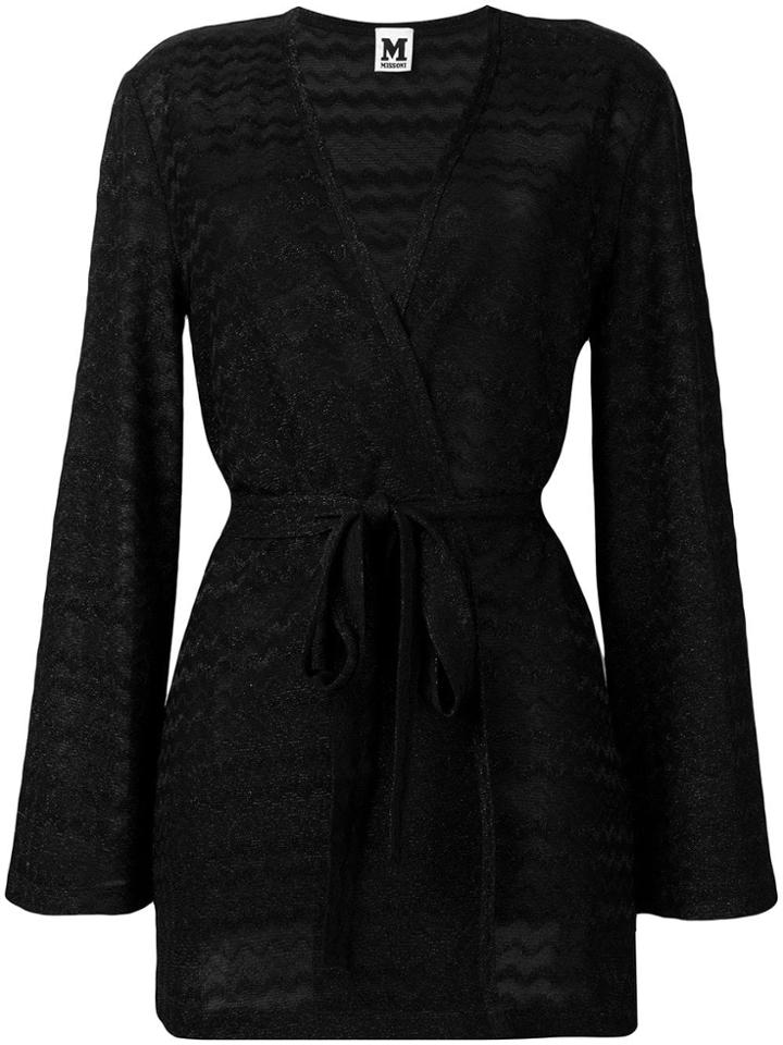 M Missoni Classic Midi Cardigan - Black