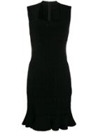 Alaïa Vintage 2000's Knitted Mini Dress - Black