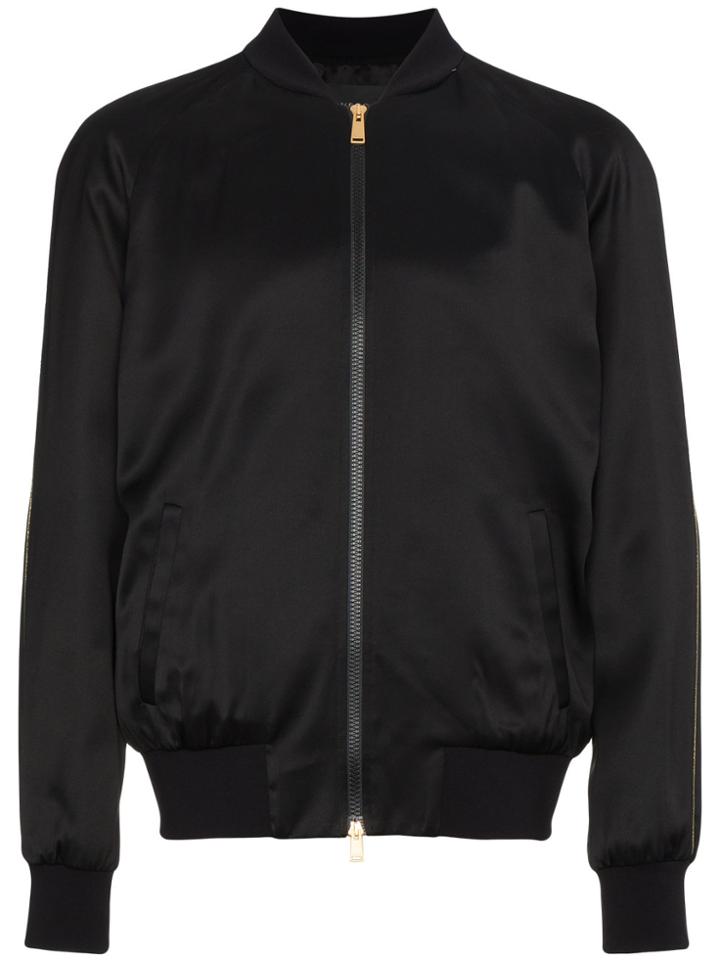 Versace Black Medusa Bomber Jacket