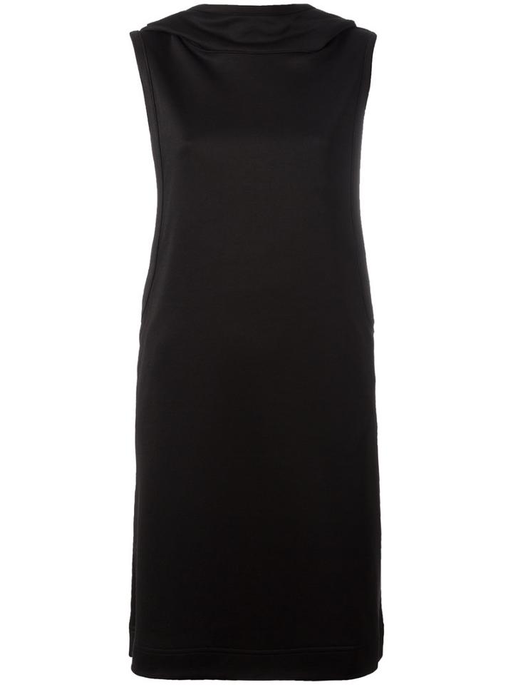 Y-3 Sleeveless Hooded Dress, Women's, Size: Xs, Black, Cotton/polyester