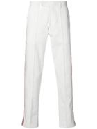 Gcds Side Stiped Trousers - White