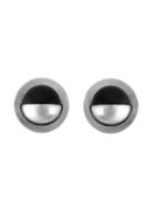 Damir Doma Amsterdam Clip-on Earrings, Women's, Metallic, Brass/plastic