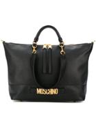 Moschino Logo Tote Bag - Black