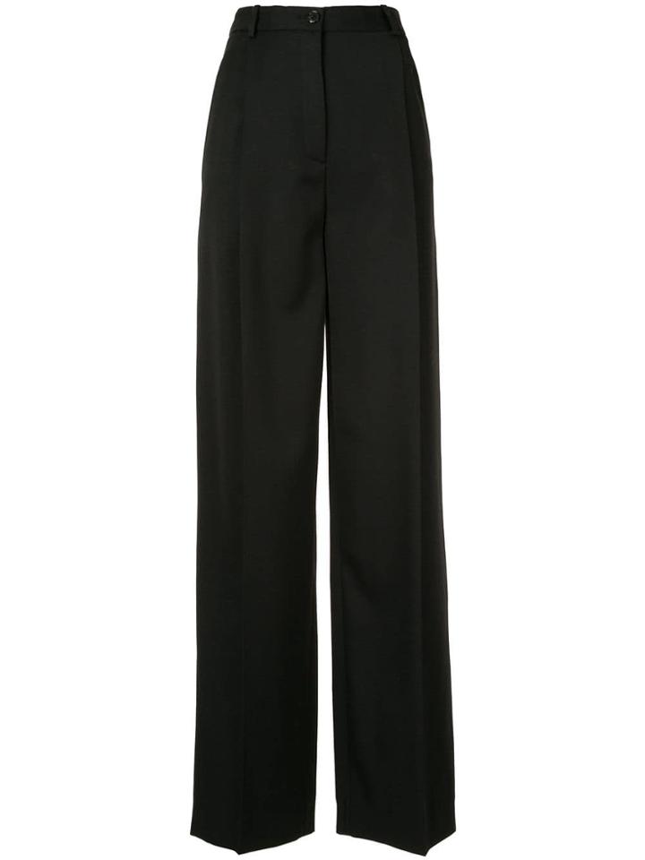 Nina Ricci Flared Style Trousers - Black