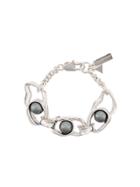 Coup De Coeur Liquid Pearl Bracelet - Silver