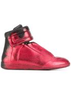 Maison Margiela Glitter Gradient Sneakers - Red