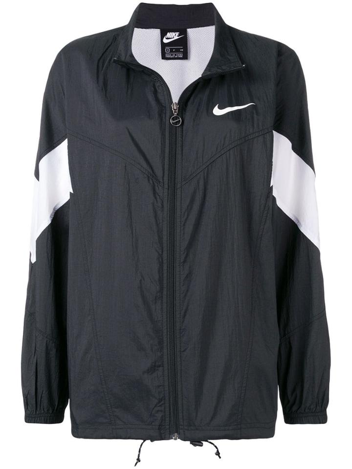 Nike Throwback Windbreaker - Black