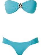 Sub Bandeau Bikini Set, Women's, Size: G, Blue, Polyamide/spandex/elastane