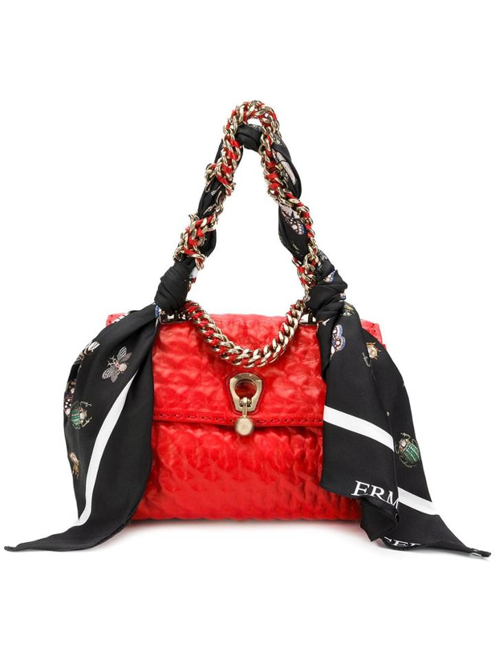 Ermanno Scervino Faubourg Shoulder Bag - Red