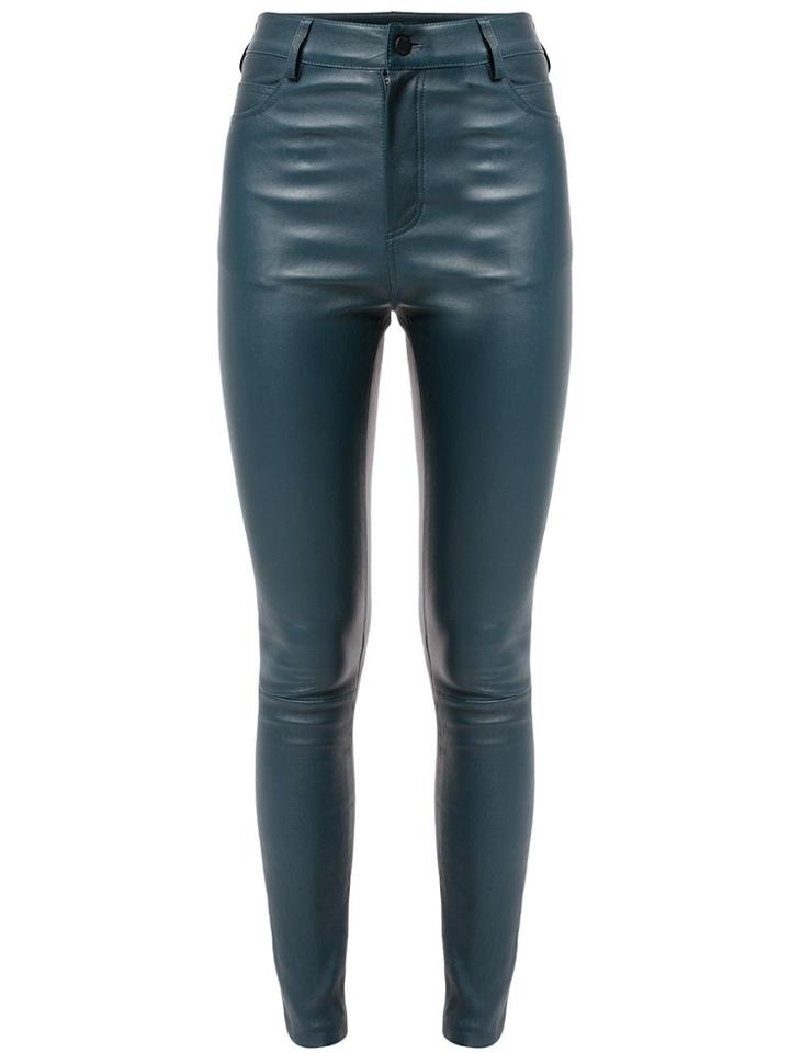 Drome Nappa Stretch Leather Leggings 4 Pkt 100% Leather-lambskin -