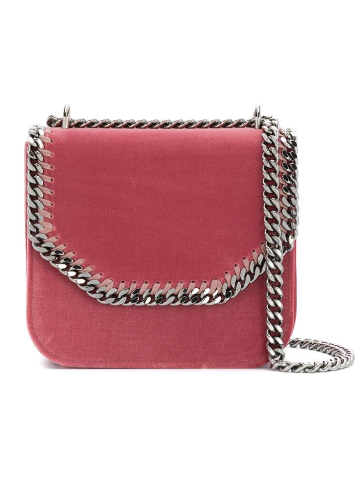 Stella Mccartney Falabella Box Shoulder Bag - Pink & Purple