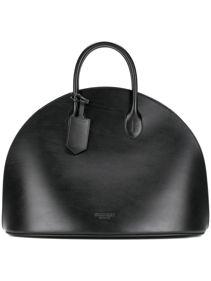 Calvin Klein 205w39nyc Round Tote Bag - Black
