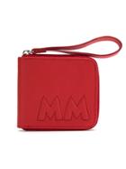 Mara Mac Leather Cardholder - Red