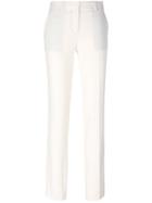 Theory Slim-fit Tailored Trousers - Nude & Neutrals