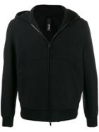 Hevo Zip Up Hoodie - Black