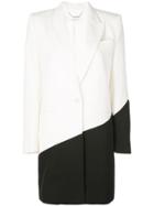 Givenchy Structured Two Tone Jacket - Black