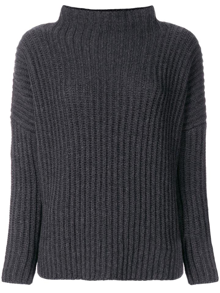 Brag-wette Turtleneck Jumper - Grey