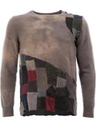Geoffrey B. Small - Cc Hand Dye Jumper - Men - Wool/merino - L, Grey, Wool/merino