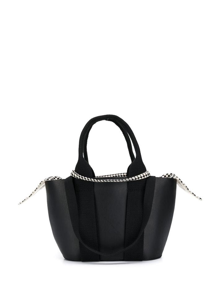 Muun Cuir Tote Bag - Black