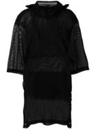 Y-3 Mesh T-shirt Dress - Black