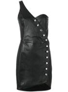Iro Clemay One Shoulder Dress - Black