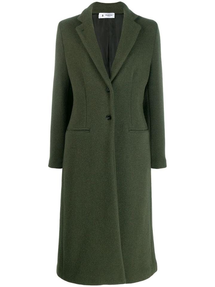 Barena Single Breasted Coat - Green