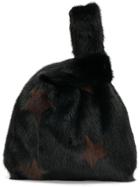 Simonetta Ravizza Furrissima Star Tote - Black