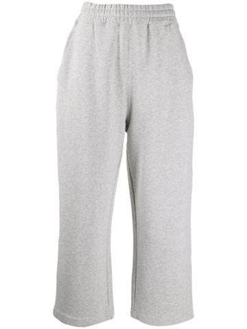 T By Alexander Wang Wide-leg Track Trousers - Grey