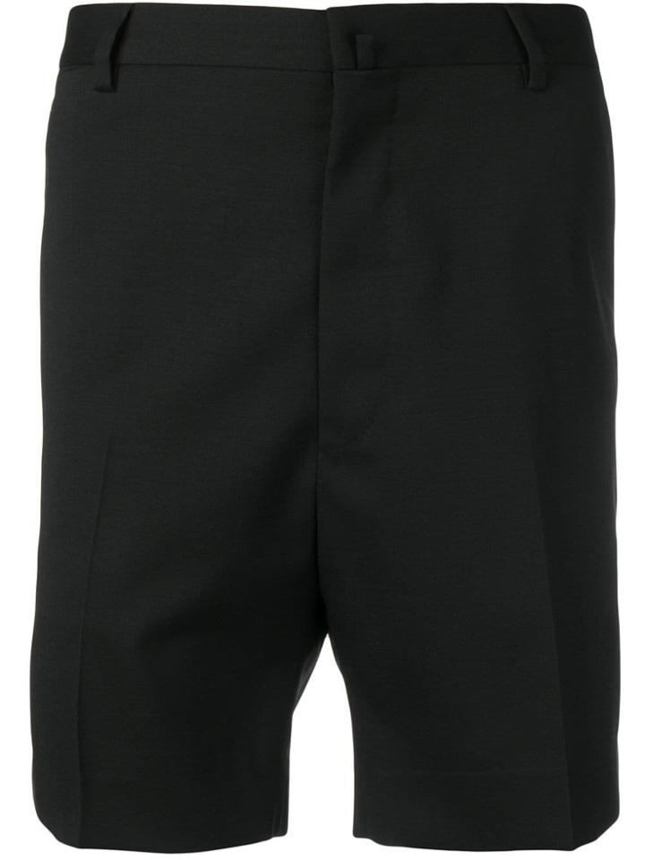 Lanvin Concealed Fastening Bermuda Shorts - Black