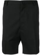 Lanvin Concealed Fastening Bermuda Shorts - Black