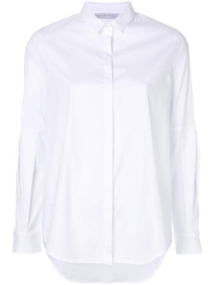 Fabiana Filippi Classic Long Sleeved Shirt - White