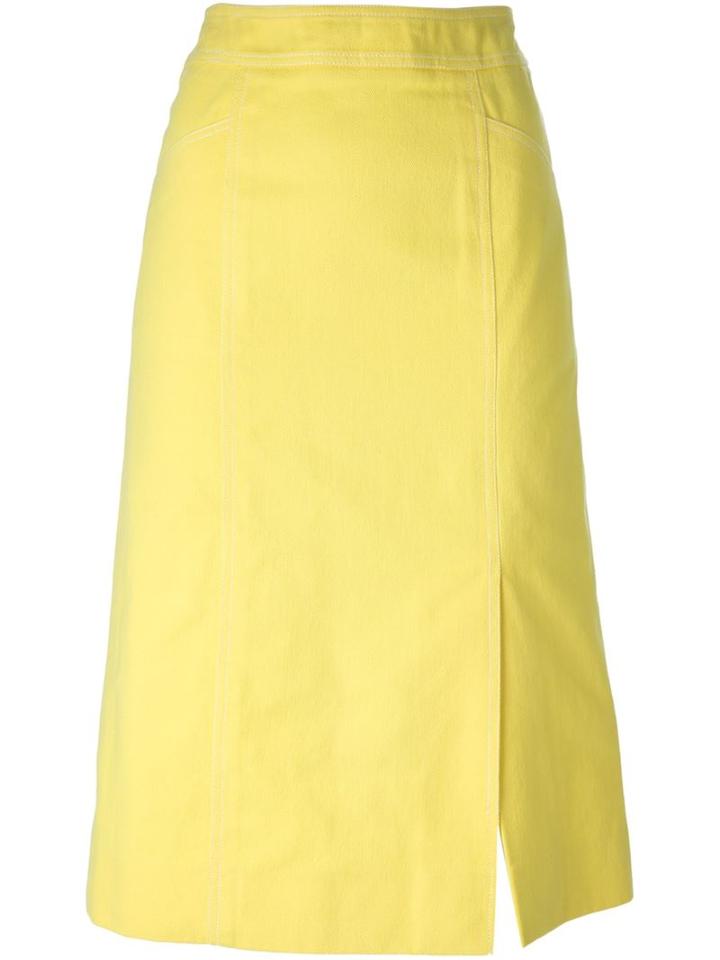 Céline Vintage A-line Midi Skirt